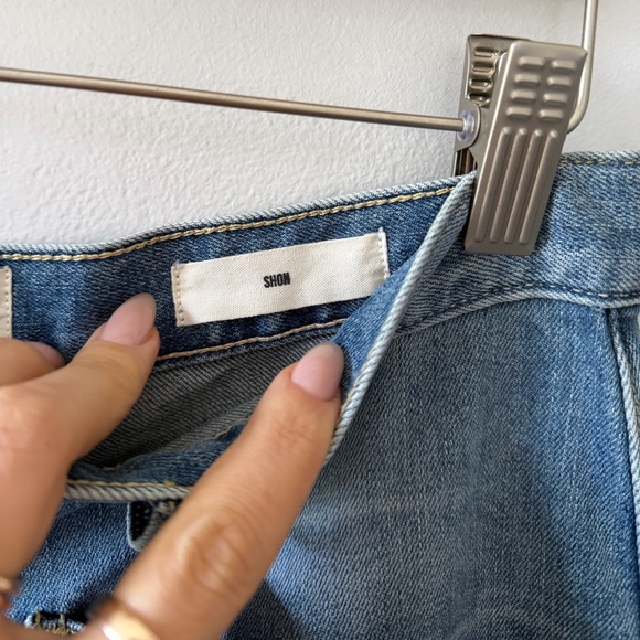 Nili Lotan Shon Mid-Rise Stretch Barrel Denim - Picture 9 of 13